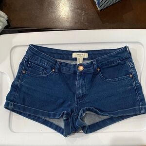 Forever 21 Dark Blue Jean Shorts